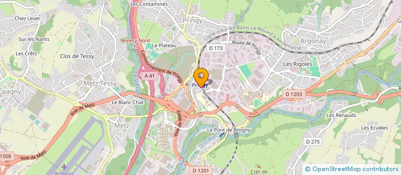 localisation de l'entreprise JML LES POUCETS à ANNECY