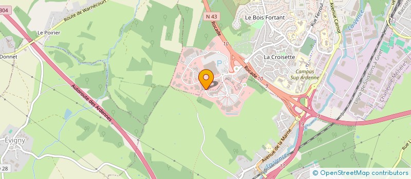 localisation de l'entreprise JML MICRO-CRECHES 2 à CHARLEVILLE-MEZIERES