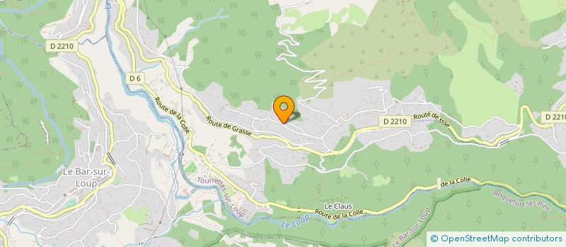 localisation de l'entreprise JML PROJECT CONSULTING à TOURRETTES-SUR-LOUP