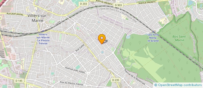 localisation de l'entreprise JML RENOV à LE PLESSIS-TREVISE