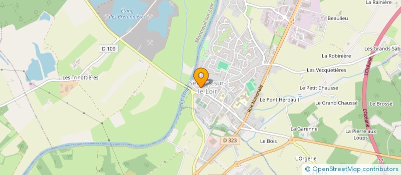 localisation de l'entreprise JMLG  LOIRE-AUTHION