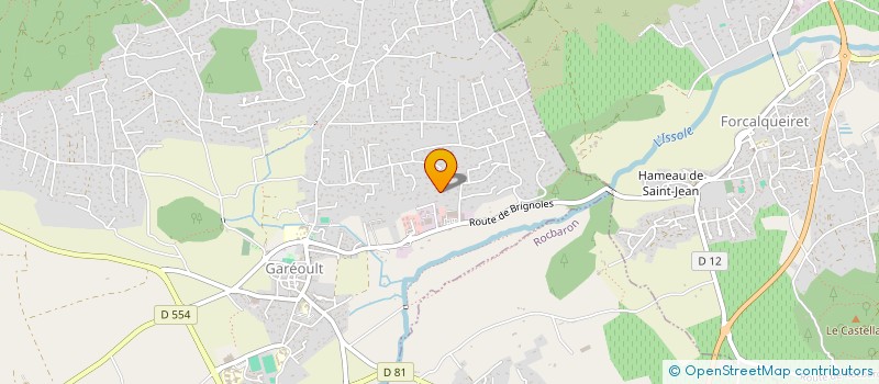 localisation de l'entreprise JMLG 83  GAREOULT