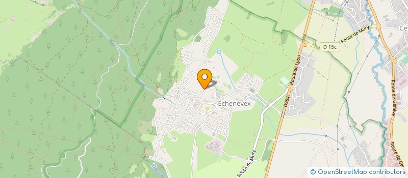 localisation de l'entreprise JMLJ  ECHENEVEX