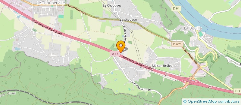 localisation de l'entreprise JMLP à CAUMONT