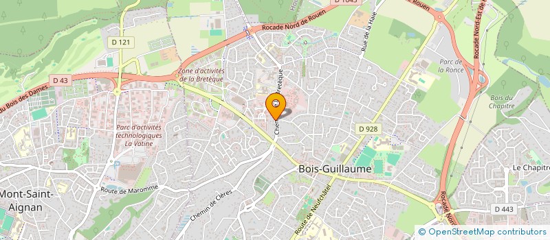 localisation de l'entreprise JMLS  BOIS-GUILLAUME