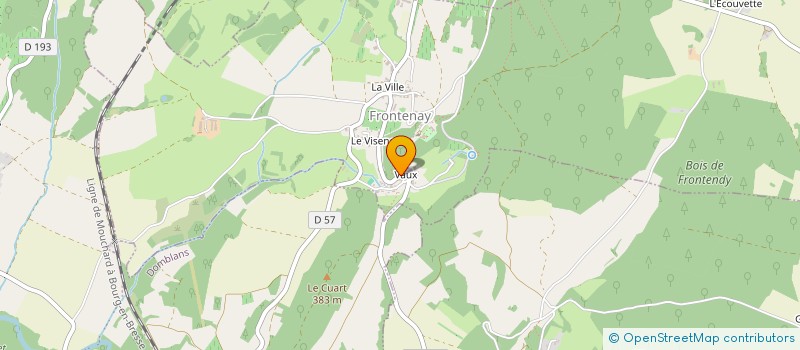 localisation de l'entreprise JMLS INVEST  FRONTENAY