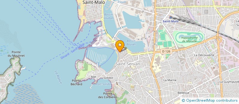 localisation de l'entreprise JMLT à SAINT-MALO