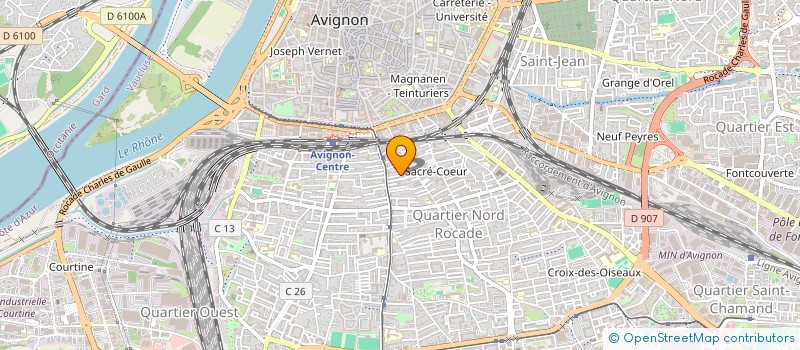 localisation de l'entreprise JMLT  AVIGNON