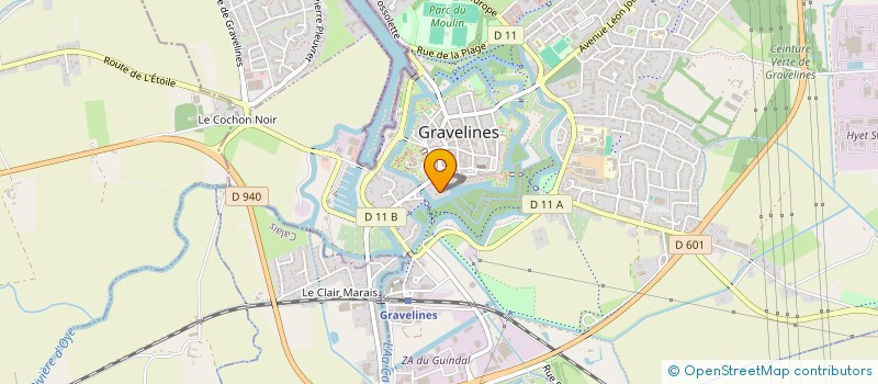 localisation de l'entreprise JMLV à GRAVELINES