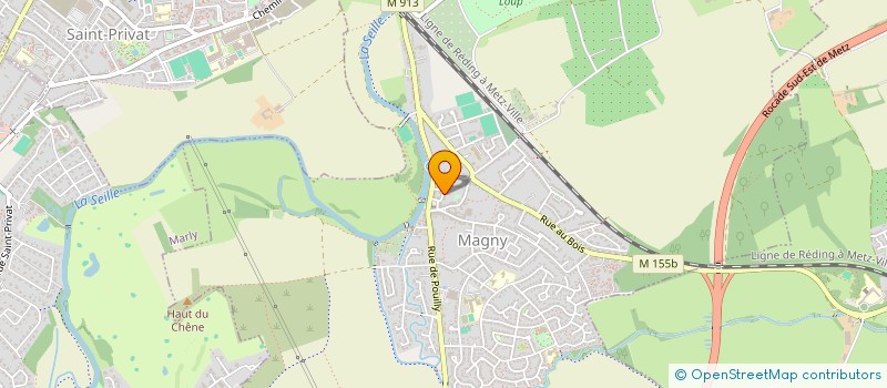 localisation de l'entreprise JMM  METZ