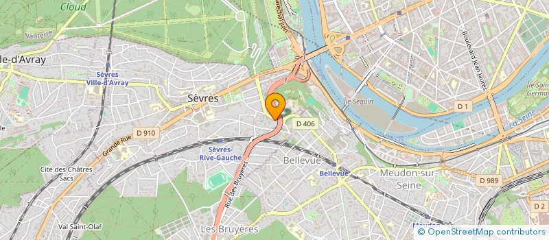 localisation de l'entreprise JMM-CONSEILS à SEVRES