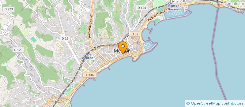 localisation de l'entreprise JMM'HEURE à MENTON