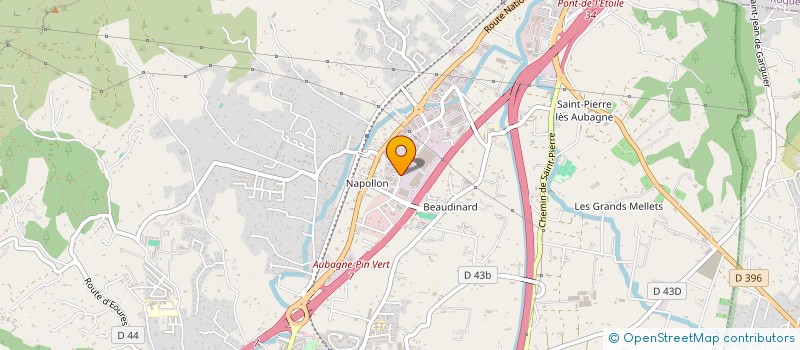 localisation de l'entreprise JMM HOLDING  AUBAGNE