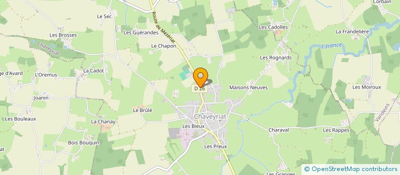localisation de l'entreprise JMM IMMOBILIER à CHAVEYRIAT