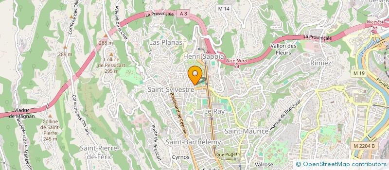 localisation de l'entreprise JMM NICE INVEST  NICE