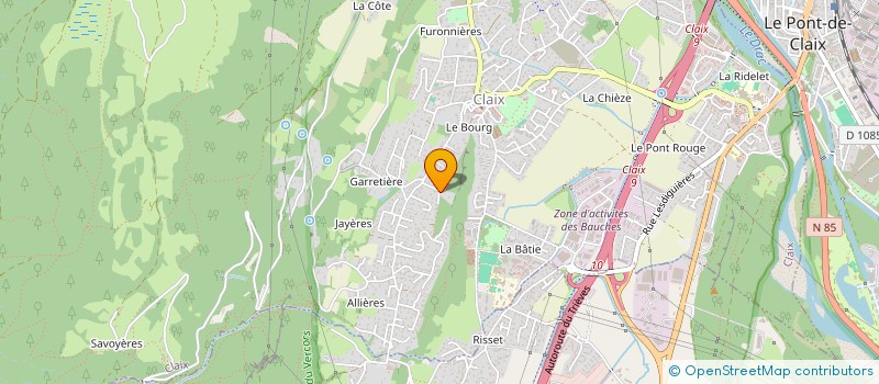 localisation de l'entreprise JMMC  CHANTEPERIER