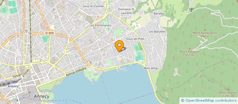 localisation de l'entreprise JMMC - L&M à ANNECY