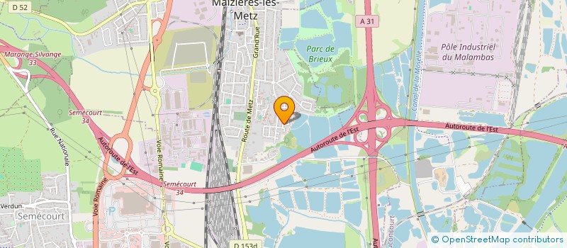 localisation de l'entreprise JMMD  MAIZIERES-LES-METZ