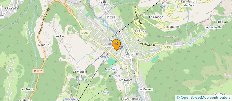localisation de l'entreprise JMMJ à MORZINE