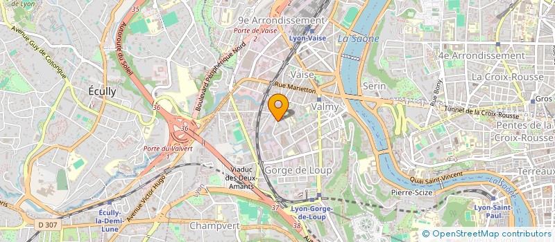 localisation de l'entreprise JMMO  LYON