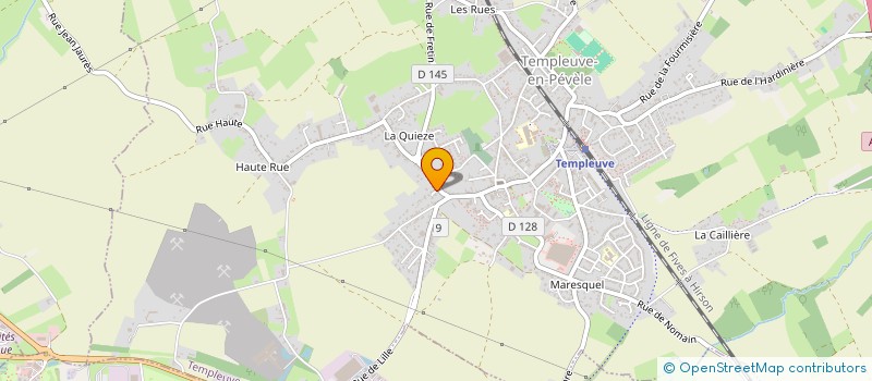 localisation de l'entreprise JMMR HABITAT  TEMPLEUVE-EN-PEVELE