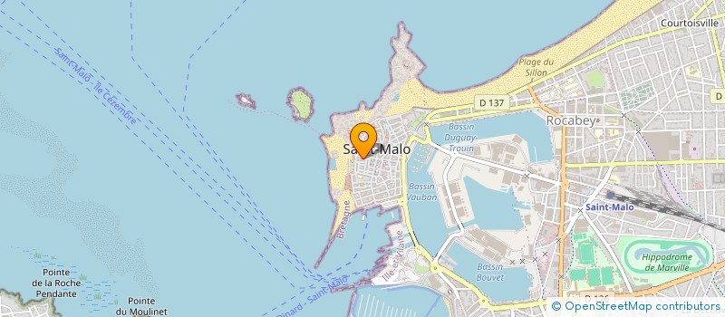 localisation de l'entreprise JMN à SAINT-MALO