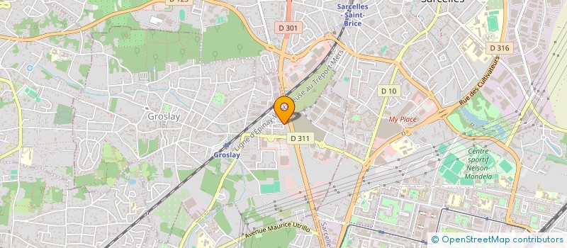 localisation de l'entreprise JMN  GROSLAY