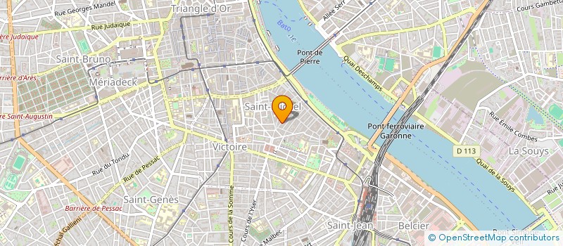 localisation de l'entreprise JMN à BORDEAUX