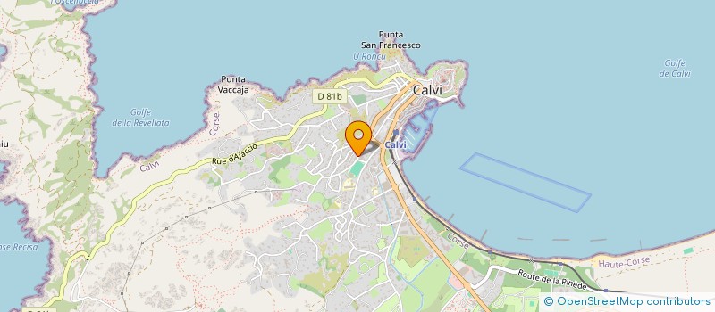 localisation de l'entreprise JMN à CALVI