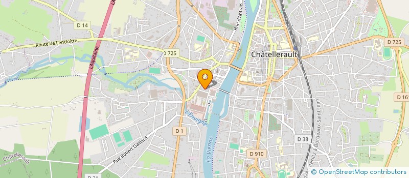 localisation de l'entreprise JMN PARRY  CHATELLERAULT