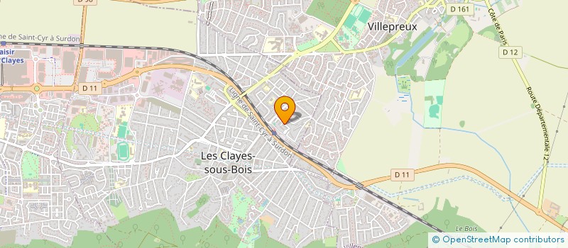 localisation de l'entreprise JMNA SERVICES à LES CLAYES-SOUS-BOIS