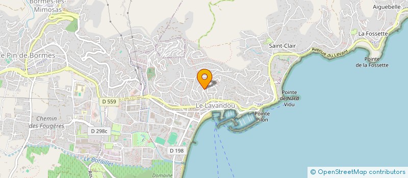 localisation de l'entreprise JMND à LE LAVANDOU