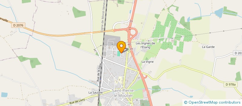 localisation de l'entreprise JMNP  SAINT-PIERRE-LE-MOUTIER