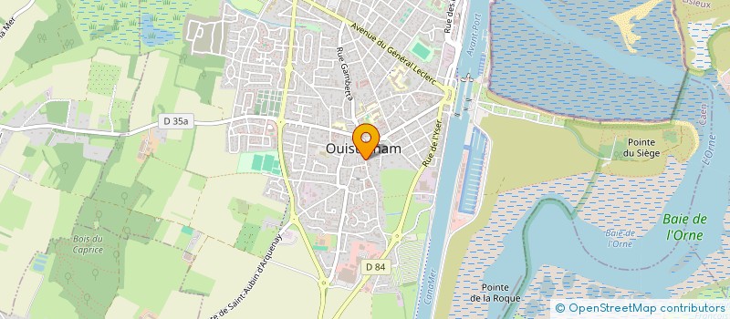 localisation de l'entreprise JMO  OUISTREHAM