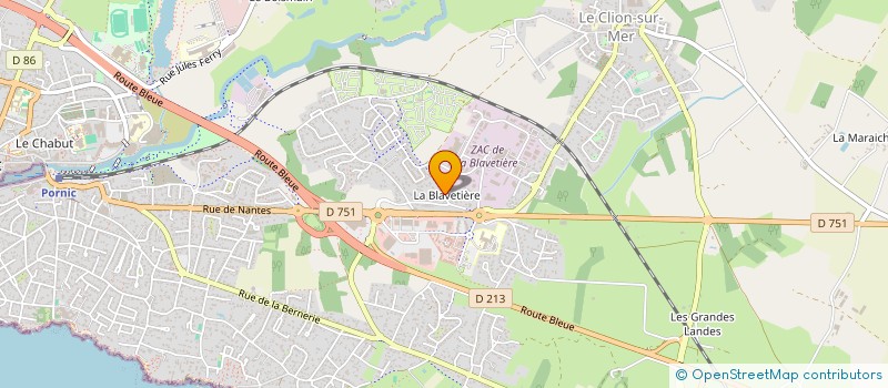 localisation de l'entreprise JMO  PORNIC