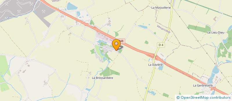 localisation de l'entreprise JMO LOC-BAT  VENANSAULT