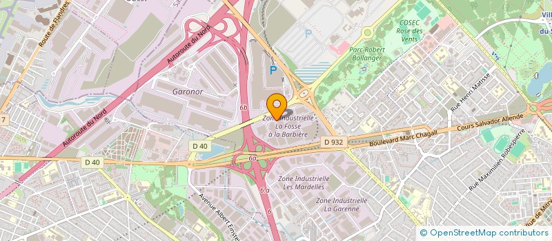 localisation de l'entreprise JMP à AULNAY-SOUS-BOIS