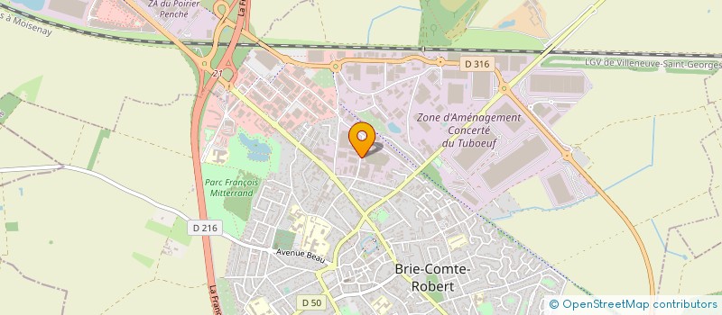 localisation de l'entreprise JMP à BRIE-COMTE-ROBERT