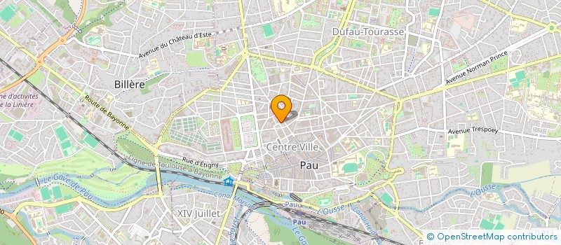 localisation de l'entreprise JMP à PAU