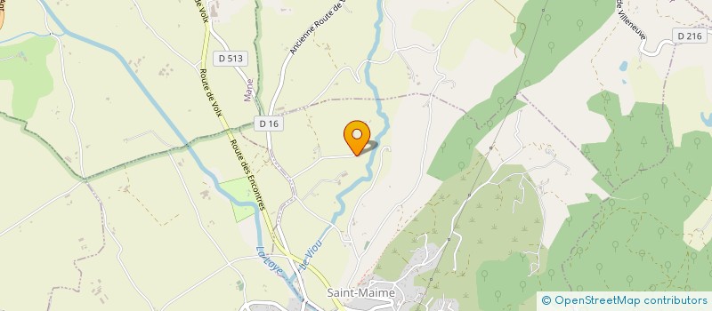 localisation de l'entreprise JMP  SAINT-MAIME