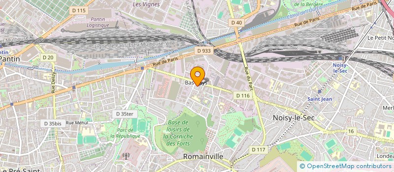 localisation de l'entreprise JMP  NOISY-LE-GRAND