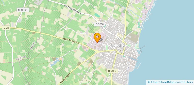 localisation de l'entreprise JMP à MARSEILLAN