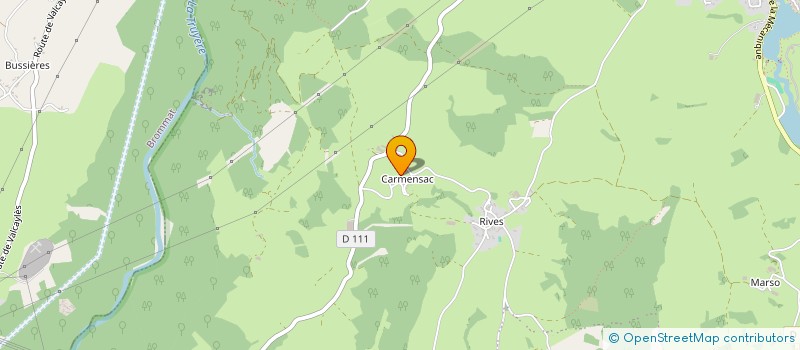 localisation de l'entreprise JMP AUTO  ARGENCES EN AUBRAC