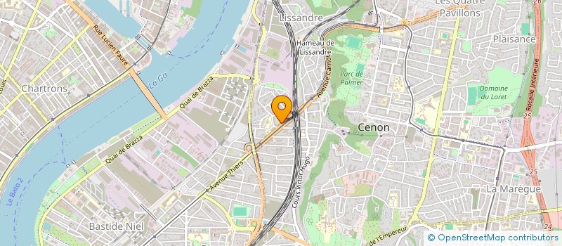 localisation de l'entreprise JMP BASSENS  GUJAN-MESTRAS