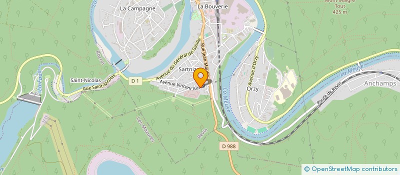 localisation de l'entreprise JMP BOIS  REVIN