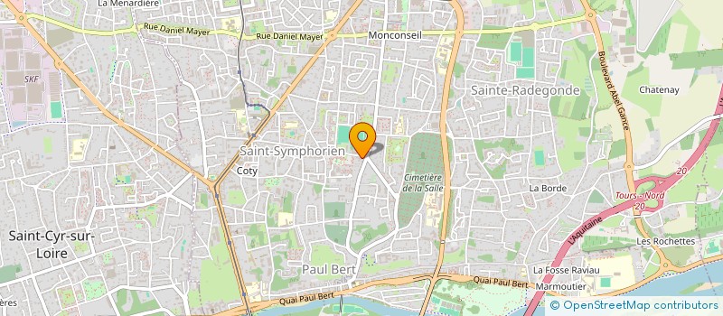 localisation de l'entreprise JMP CONCIERGERIE  TOURS