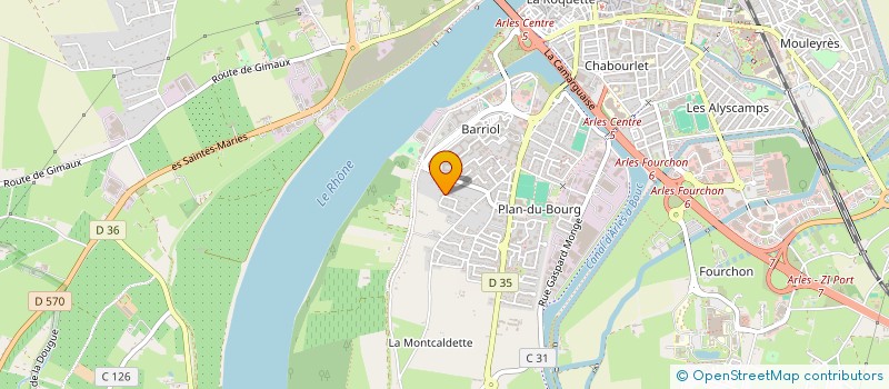 localisation de l'entreprise JMP CONSEIL  ARLES