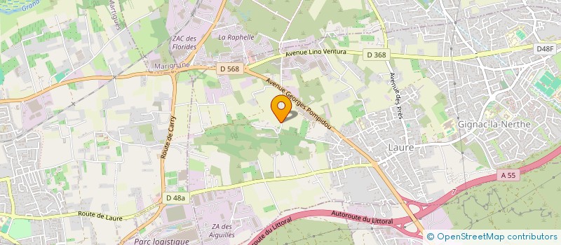localisation de l'entreprise JMP - DISTRIBUTION à GIGNAC-LA-NERTHE