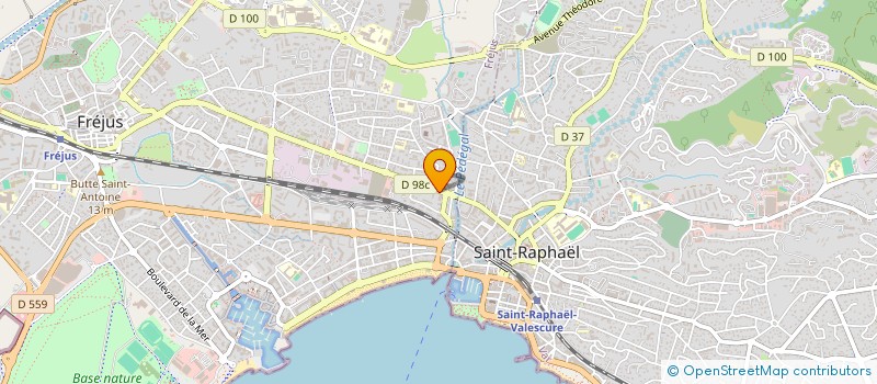 localisation de l'entreprise JMP FUNERAIRE à FREJUS