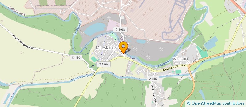 localisation de l'entreprise JMP GESTION à MOESLAINS